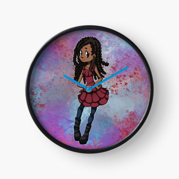Nik Cartoon Character Design Clock
