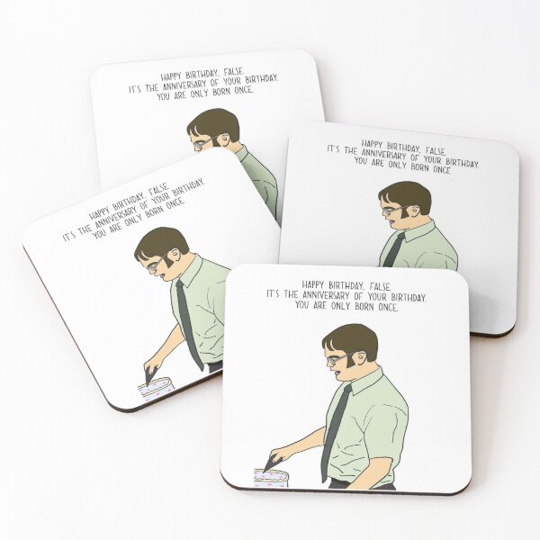 Item preview, Happy Birthday From Dwight designed and sold by tysonzitting.