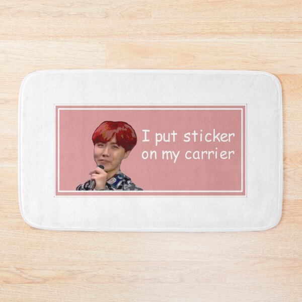 Item preview, J-hope Sticker designed and sold by kaptenzissou.