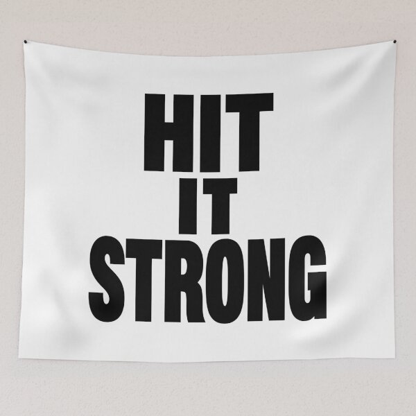 Item preview, Hit It Strong Just Bring It designed and sold by VectorDesigner.
