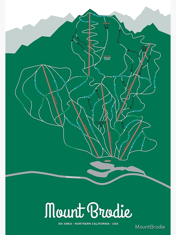 Brodie Trail Map