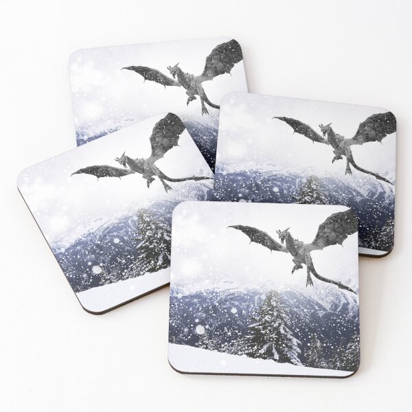 Item preview, Frost Dragon Print designed and sold by Julie Adams.