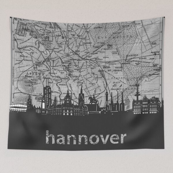 Item preview, hannover skyline designed and sold by BekimART.