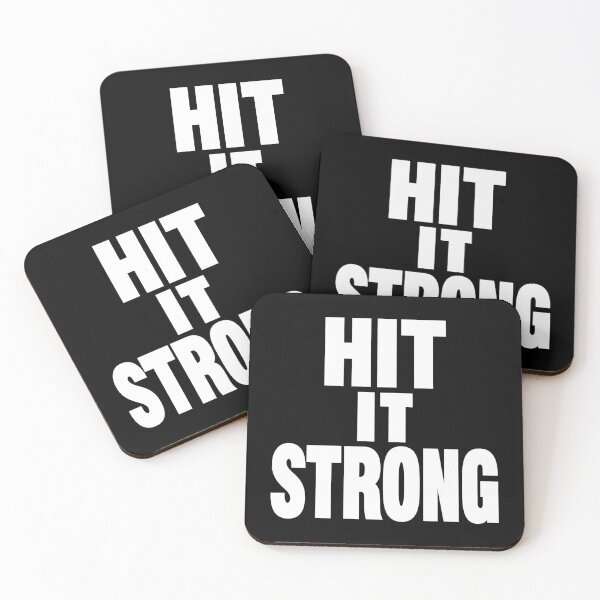 Item preview, Hit It Strong "the rock" just bring it designed and sold by VectorDesigner.