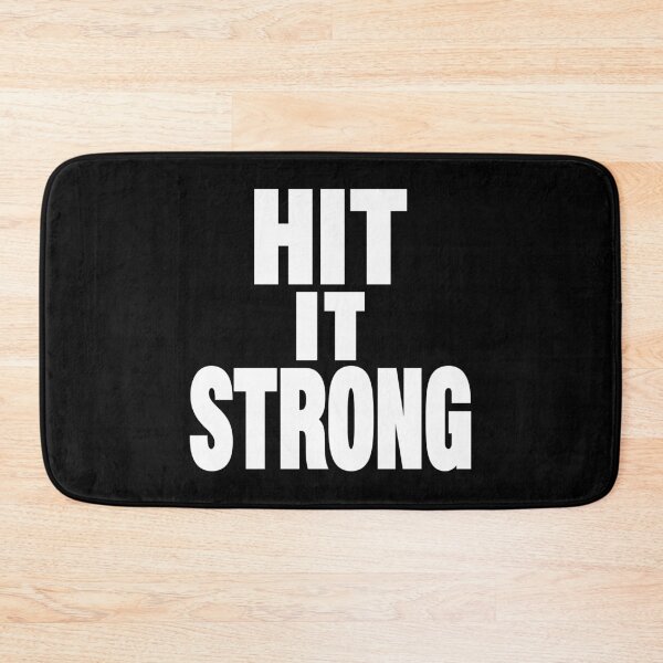 Item preview, Hit It Strong "the rock" just bring it designed and sold by VectorDesigner.