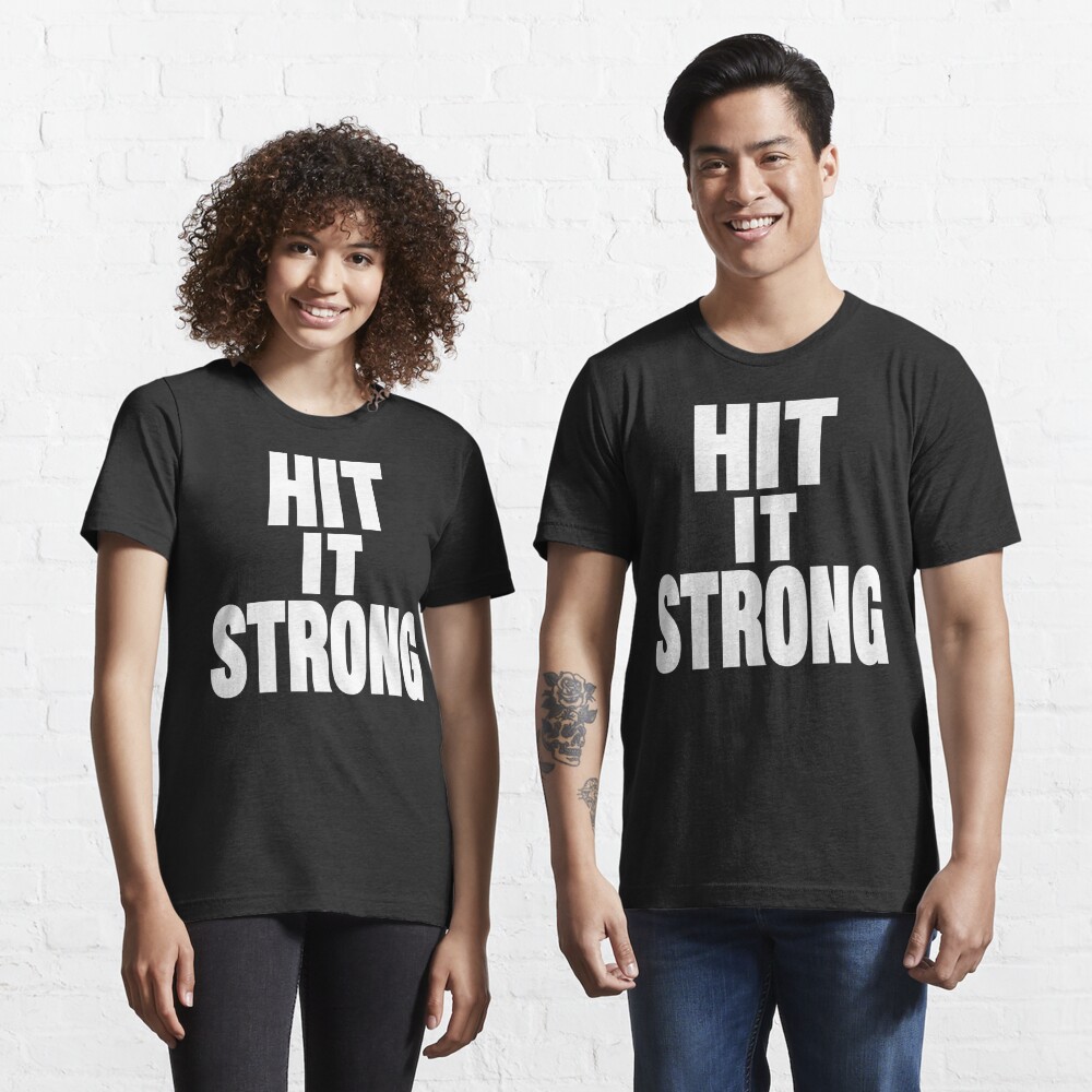 WWE The Rock Hit It Strong Hit It Fast Mens T-Shirt (XXL)