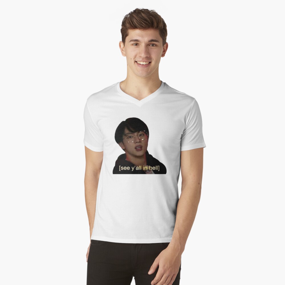 Artikel-Vorschau von T-Shirt mit V-Ausschnitt, designt und verkauft von kaptenzissou.