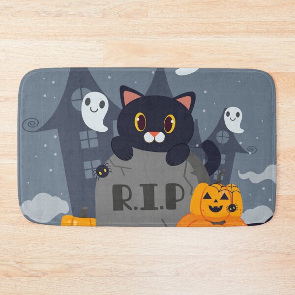 Item preview, Halloween Black Cat designed and sold by pugmom4.