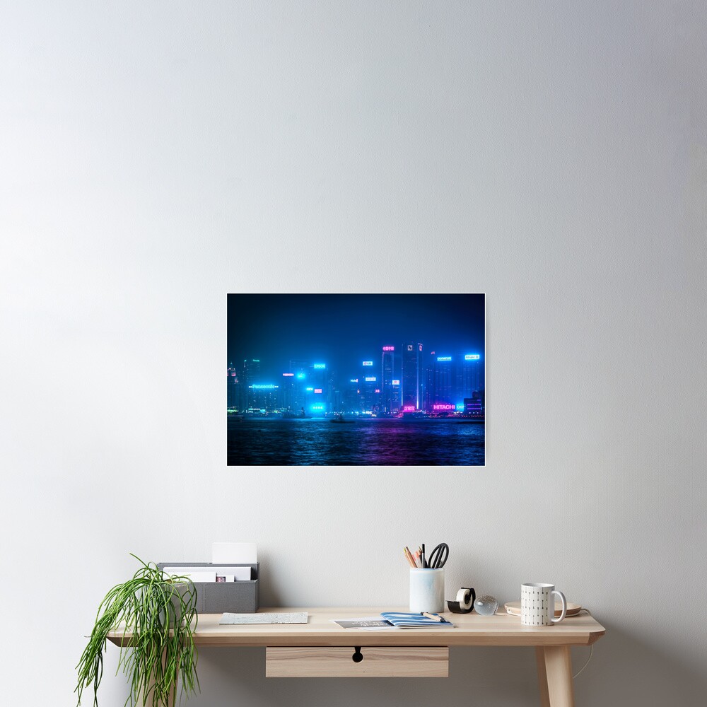 Hong Kong Bay Poster