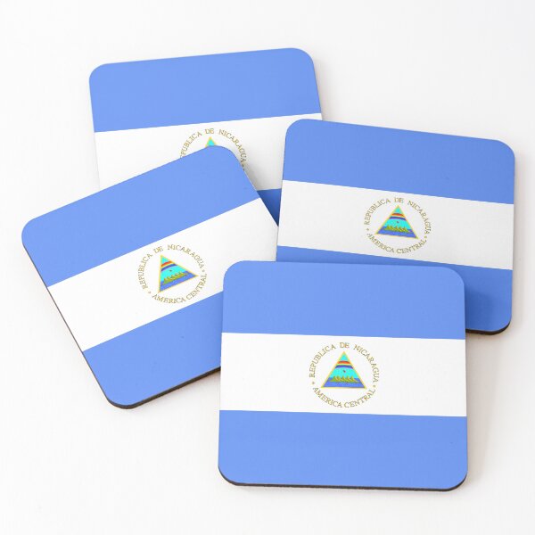 Item preview, Nicaragua flag  designed and sold by flagshop.