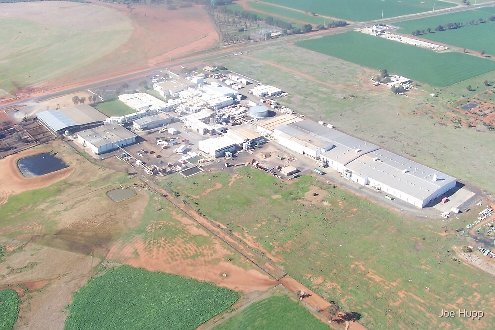 "Fletcher International Exports from the air " by Joe Hupp Redbubble