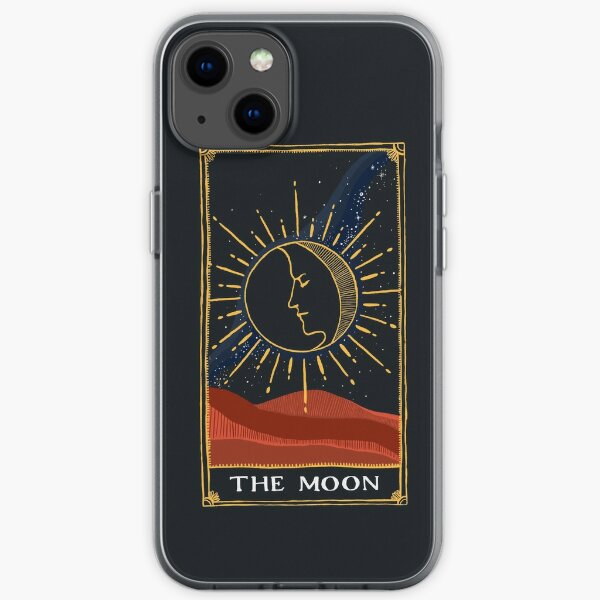 Moon Tarot Card iPhone Soft Case