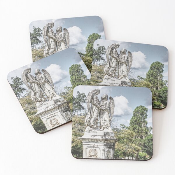 Item preview, Angels standing watch over the souls of the dearly departed for all eternity designed and sold by Crobin1961.
