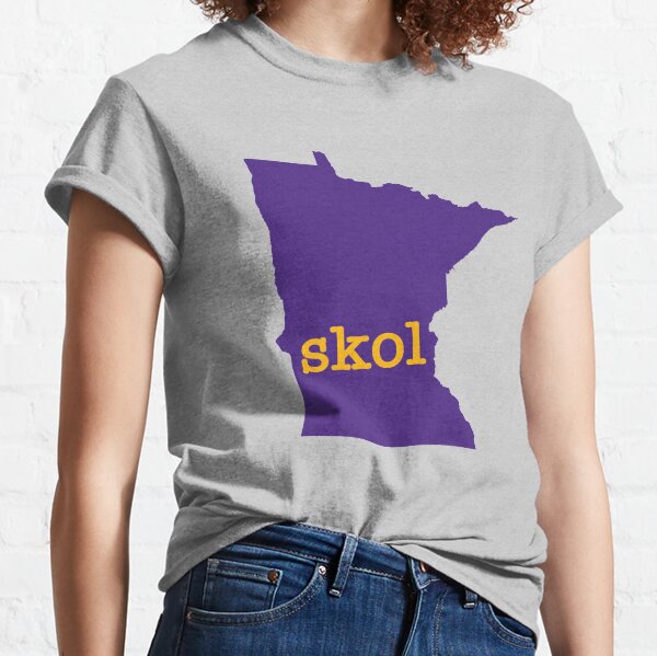 SKOL sister - Vikings - NFL - Football - Womens T-Shirt - Inspire Uplift