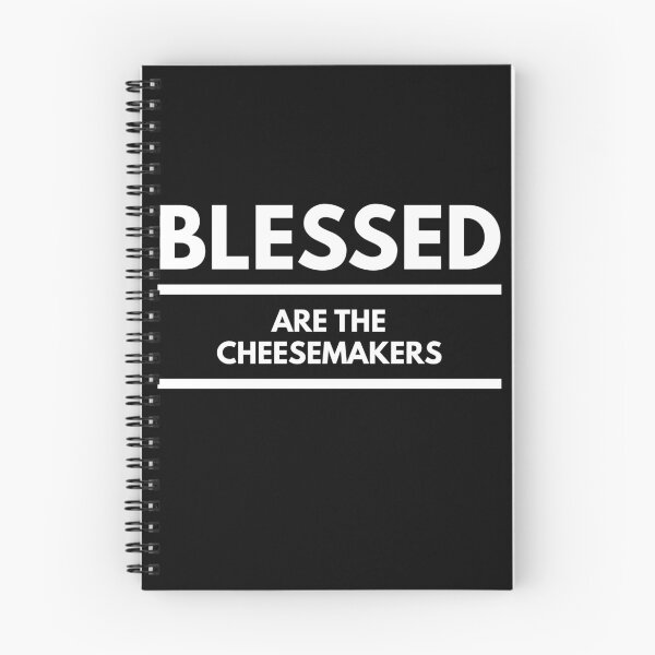 Item preview, Blessed are the cheese makers. Jesus Quote. designed and sold by PODLizardWizard.