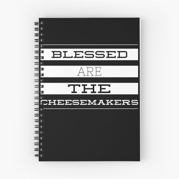 Item preview, Blessed are the cheese makers. Jesus Quote. designed and sold by PODLizardWizard.