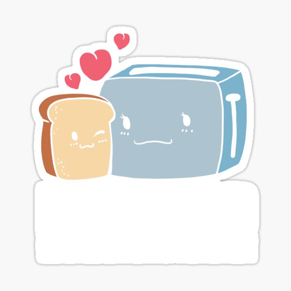 Toaster Oven Stickers Redbubble - roblox toast decal id