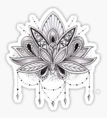 Mandala Lotus Flower Sticker