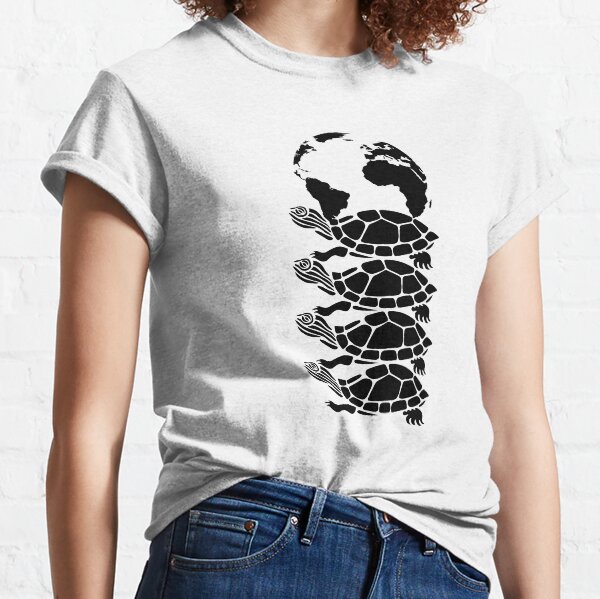 turtles all the way down shirt