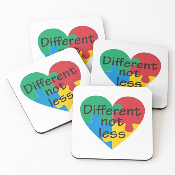 Item preview, Different Not Less Autism Awareness designed and sold by Vanover Designs.