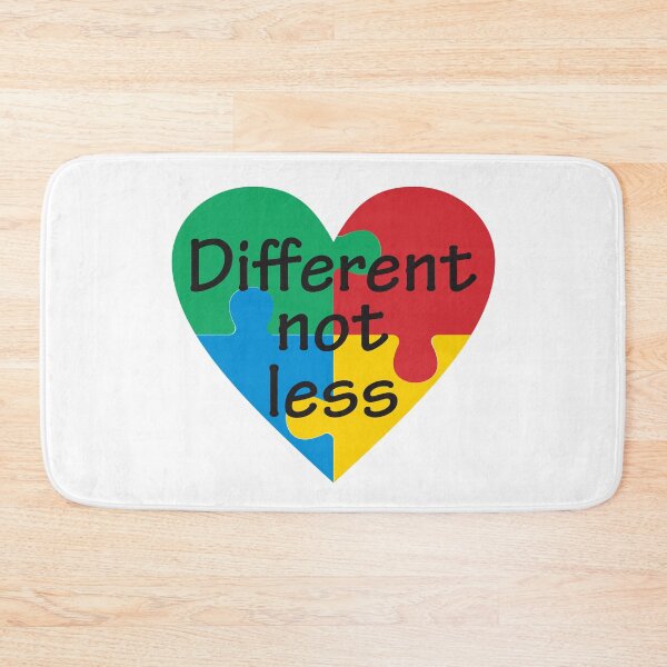 Item preview, Different Not Less Autism Awareness designed and sold by Vanover Designs.