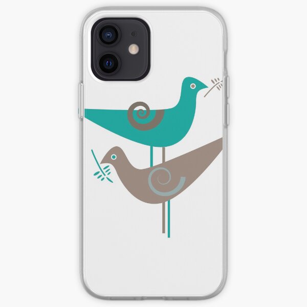 Second Day of Christmas - Two Turtle Doves iPhone Soft Case
