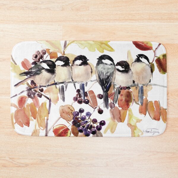 Item preview, Chickadee Birds in the Fall designed and sold by surenart.