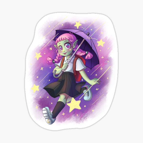 Anya Emoji Sticker for Sale by Scomicmaker