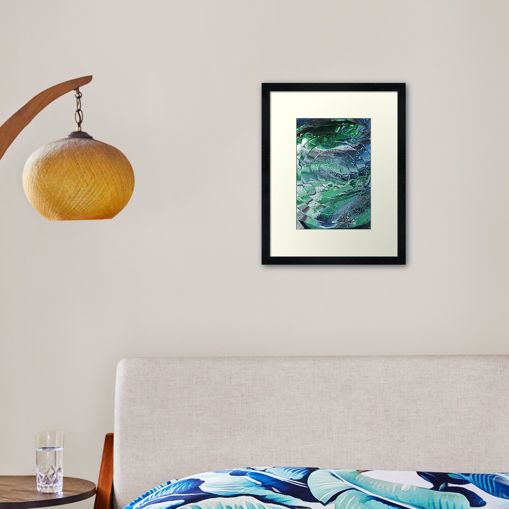 View From a Lighthouse Framed Art Print
