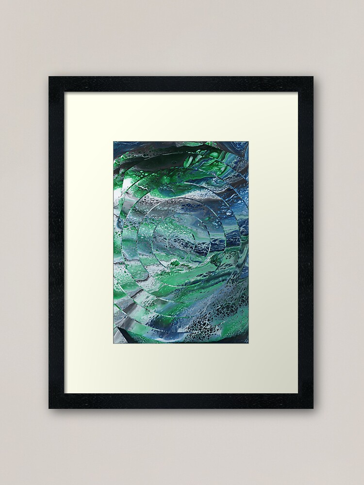 Alternate view of View From a Lighthouse Framed Art Print