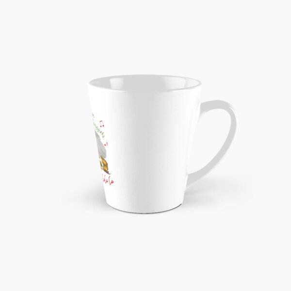 Funny Christmas Cat Falalalala Tall Mug