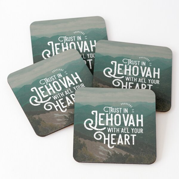 PROVERBS 3:5 Coasters (Set of 4)