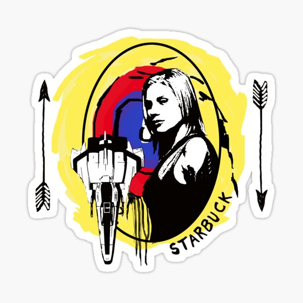 Item preview, Starbuck - Battlestar Galactica Kara Thrace Viper  designed and sold by BoyPilot Goods.