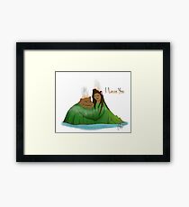 I Lava You Framed Print