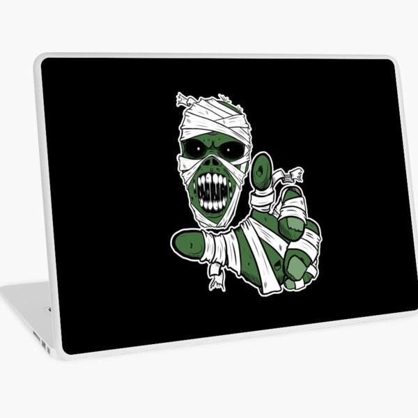 Green Mummy Grab Laptop Skin