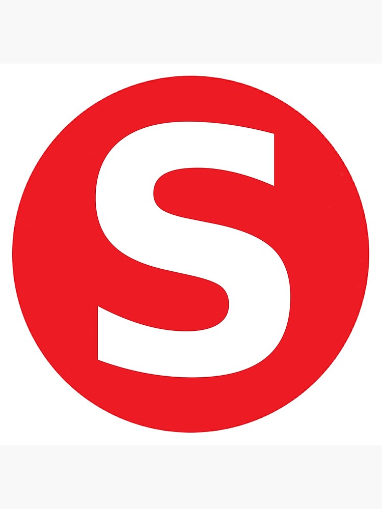the letter s big red dot t shirts and hoodies art board print by big red dot redbubble