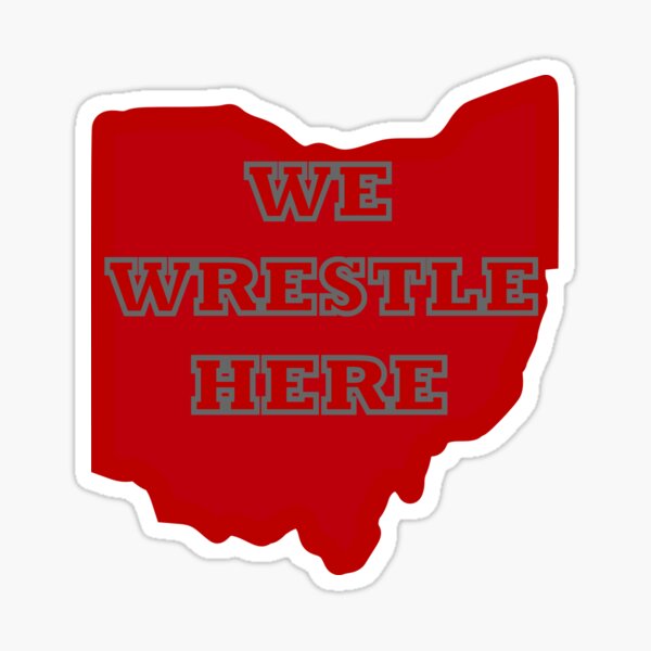 Wrestling Stickers for Sale
