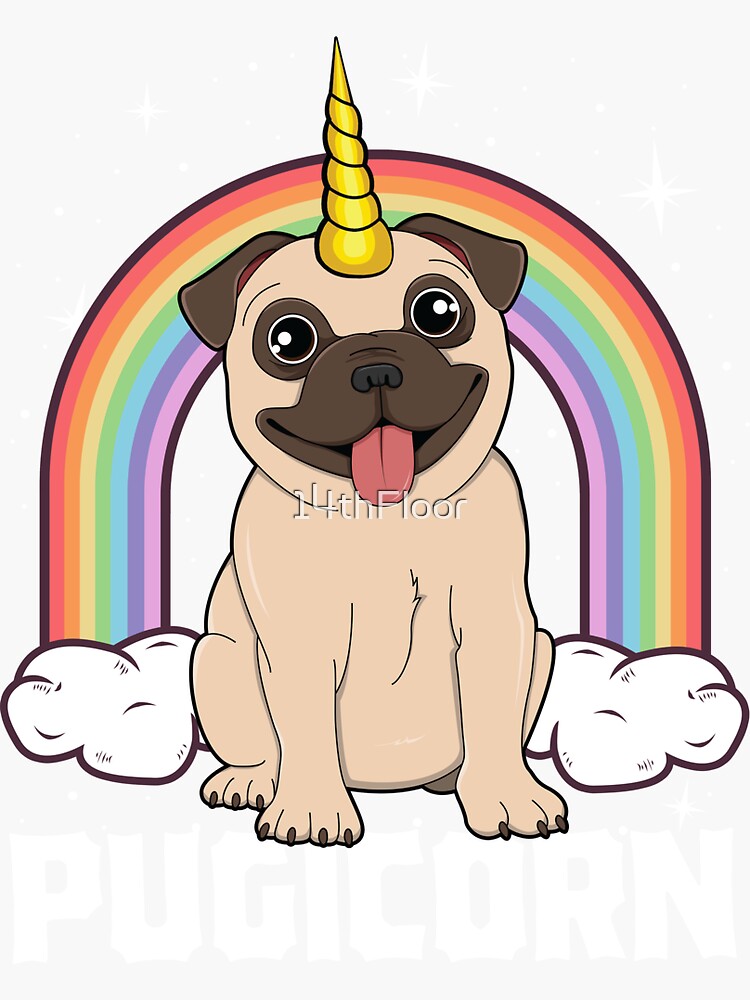 pug unicorn toy