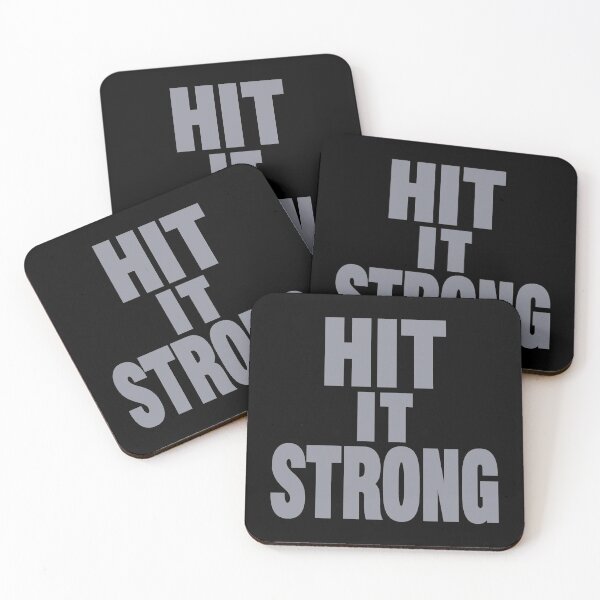 Item preview, Hit It Strong Just Bring It Gym designed and sold by VectorDesigner.