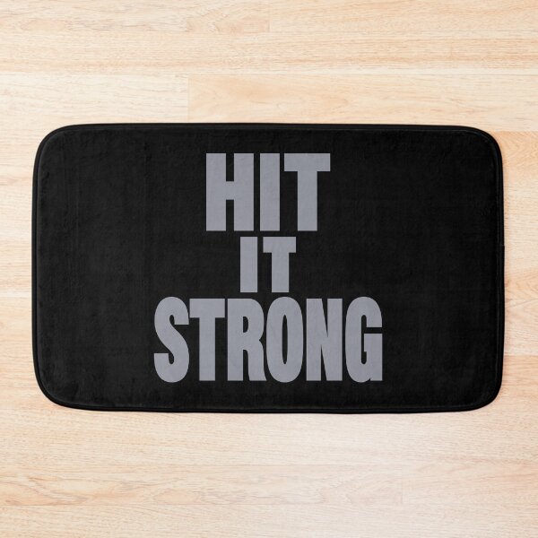 Item preview, Hit It Strong Just Bring It Gym designed and sold by VectorDesigner.