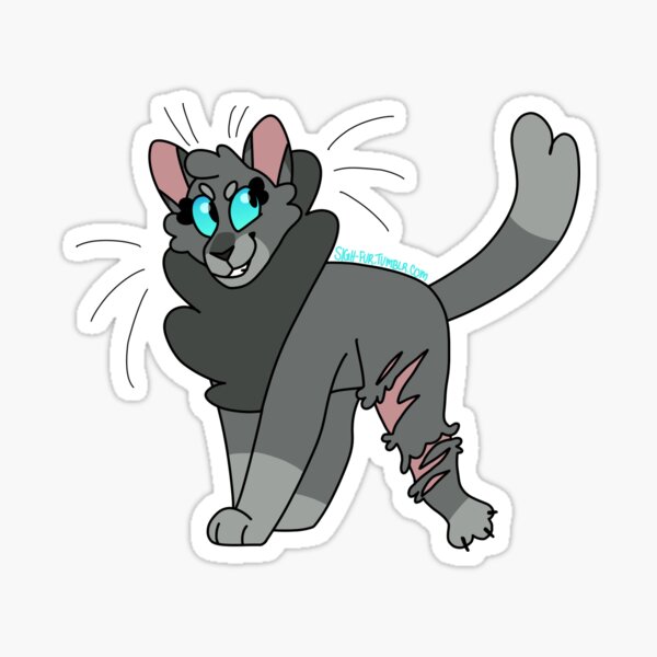 Warriors - Jayfeather Sticker for Sale by SighFur