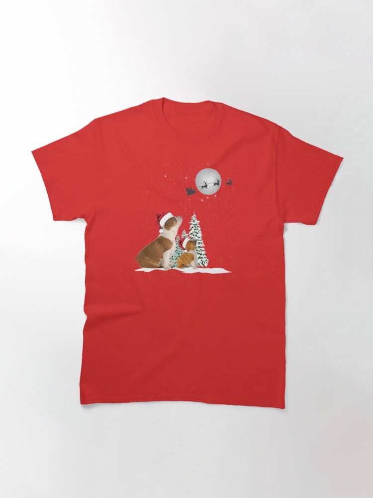 Disover Bulldog Christmas  Classic T-Shirt