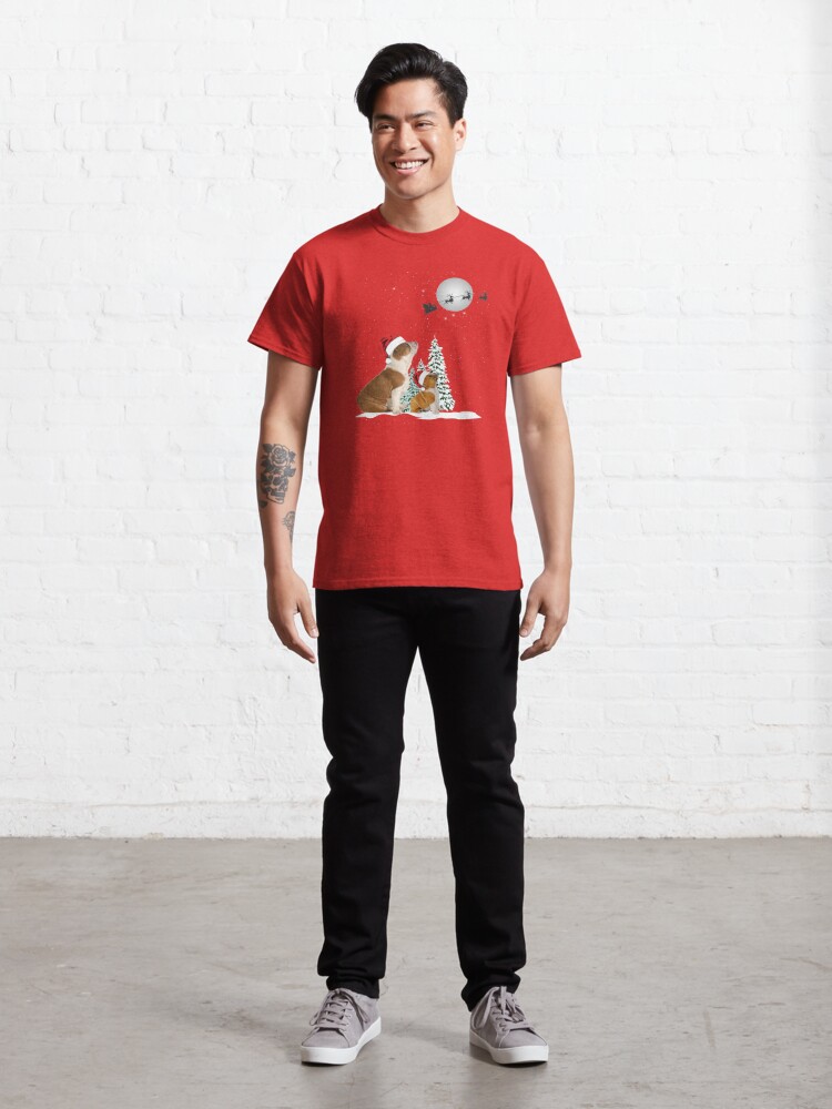 Discover Bulldog Christmas  Classic T-Shirt