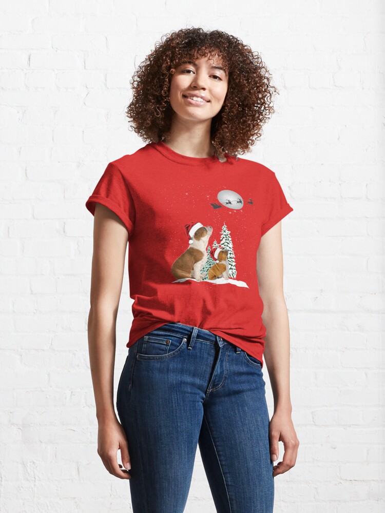 Disover Bulldog Christmas  Classic T-Shirt