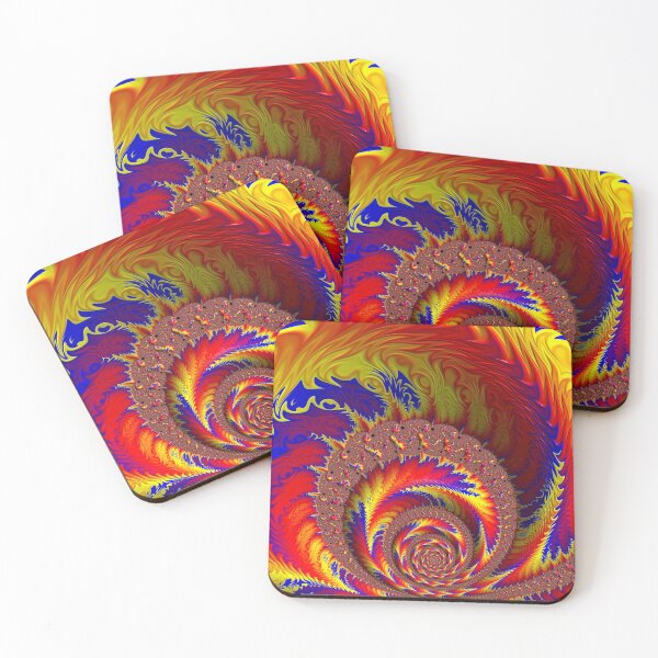 Item preview, Bright Spiral Mosaic designed and sold by Elisabeth Lucas.