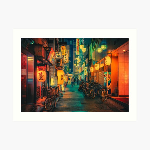 Road of Gold IV- Japan Photo Print Art Print