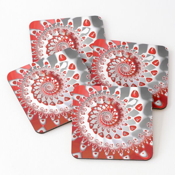 Item preview, Red Spiral Stunner designed and sold by Elisabeth Lucas.