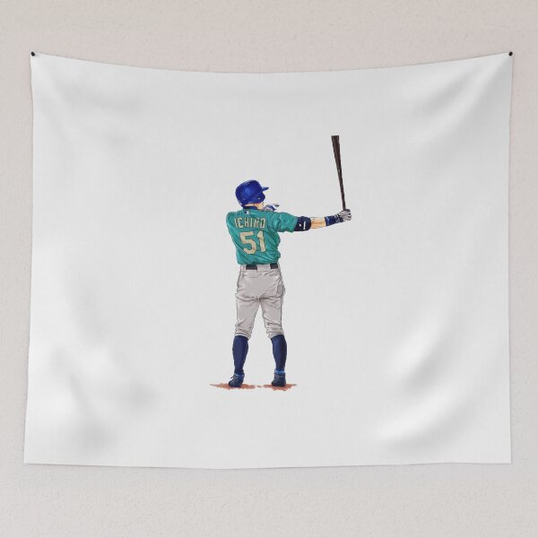 Item preview, LIMITED: Baseball Art - Ichiro Suzuki - The Stance designed and sold by VintageTeesNow.