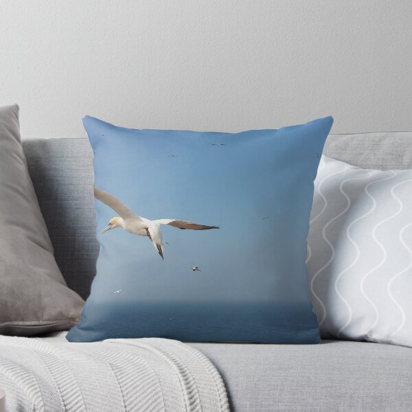 Item preview, Gannet flying at Helgoland designed and sold by gesa118.