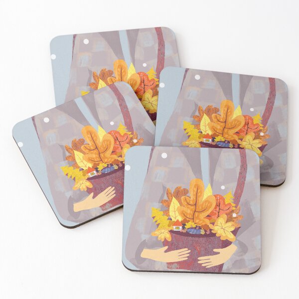 Item preview, Autumn landscape in a handbag.  designed and sold by annaveres.